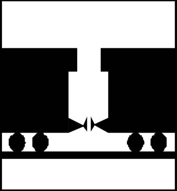 Yük vagonu, grafik vektör çizimi