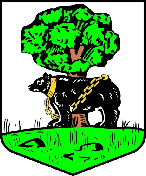 Wappen Der Grafschaft Berwickshire Vektorillustration — Stockvektor