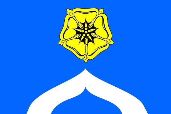 Απεικόνιση Της Σημαίας Bogorodskoe — Διανυσματικό Αρχείο