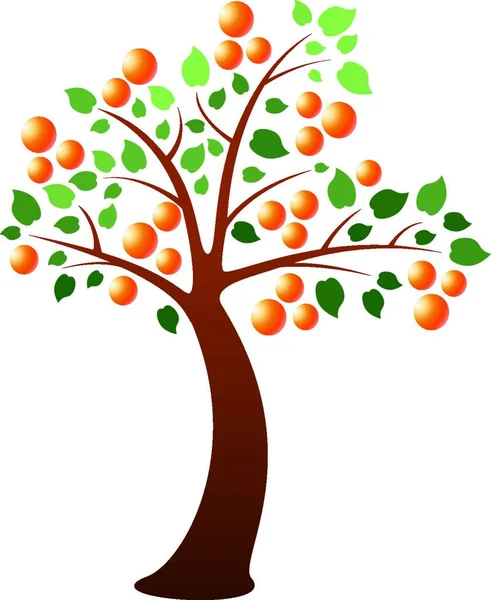 Artistic Tree Banner Vector Illustration — Stock Vector