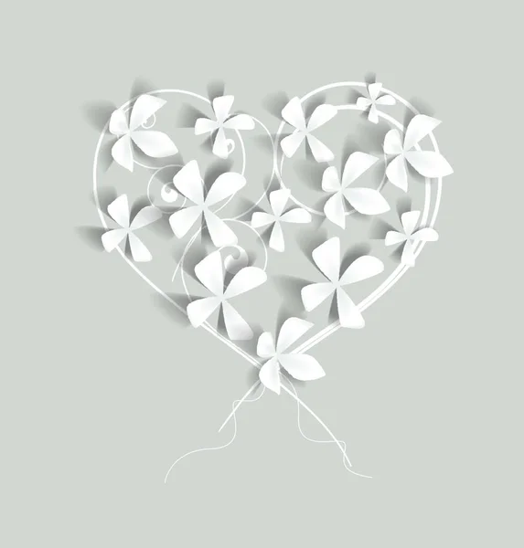 Modèle Carte Saint Valentin Fond Pour Espace Copie — Image vectorielle