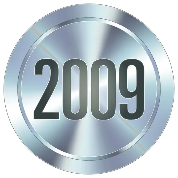 2009 Endüstriyel Düğme Vektör Çizimi — Stok Vektör