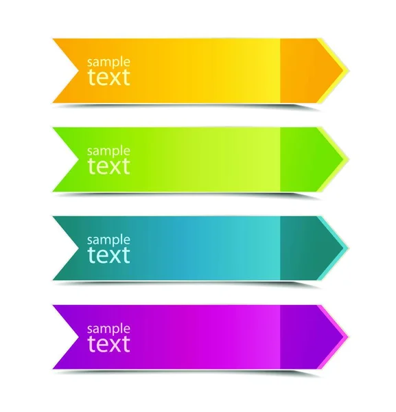 Icono Flechas Color Para Web Ilustración Vectores — Archivo Imágenes Vectoriales