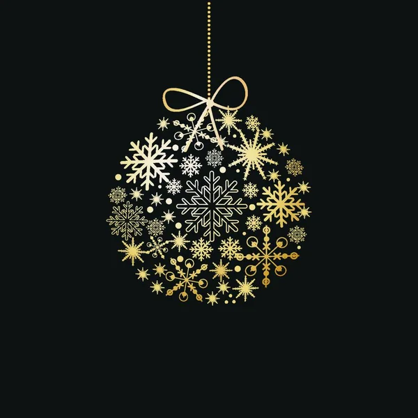 Όμορφο Φόντο Διακοπών Χριστούγεννα Διανυσματική Απεικόνιση — Διανυσματικό Αρχείο