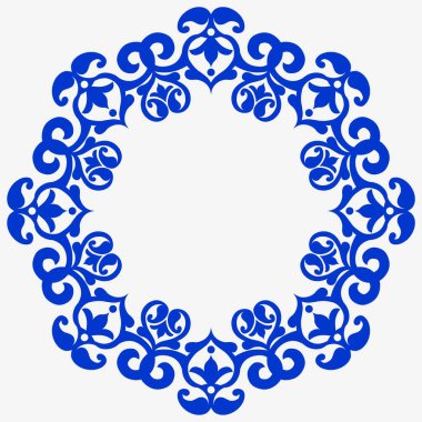 süslü çiçek tasarımı, vektör illüstrasyonu