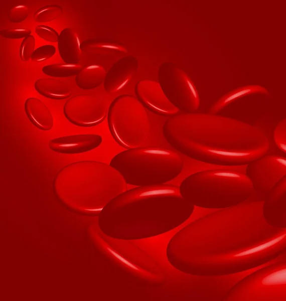 Blood Cells Vector Illustration — Stock Vector