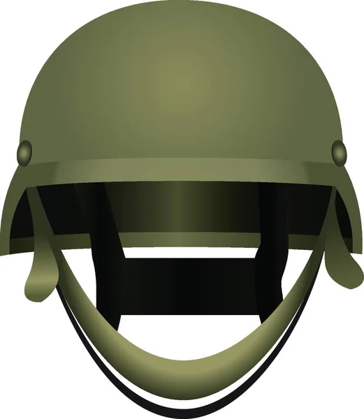 Helmet Web Icon Vector Illustration — Stock Vector