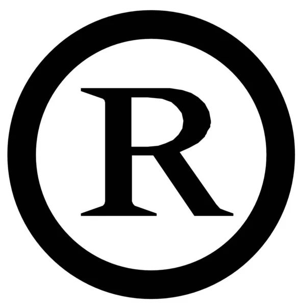 Urheberrecht Symbol Vektorillustration Einfaches Design — Stockvektor