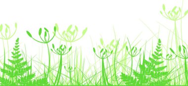 çim arkaplan vektörü çizimi 