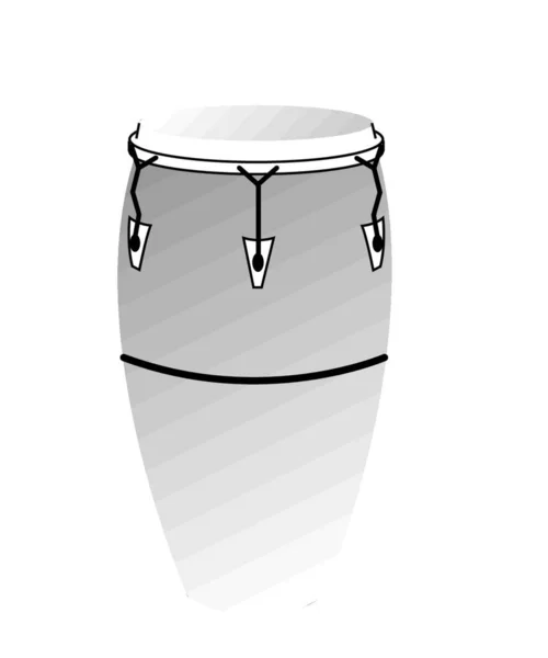 Drum Moderne Vektorillustration — Stockvektor