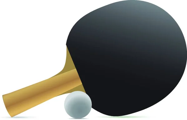 Ikona Ping Ponga Ilustracja Wektora — Wektor stockowy