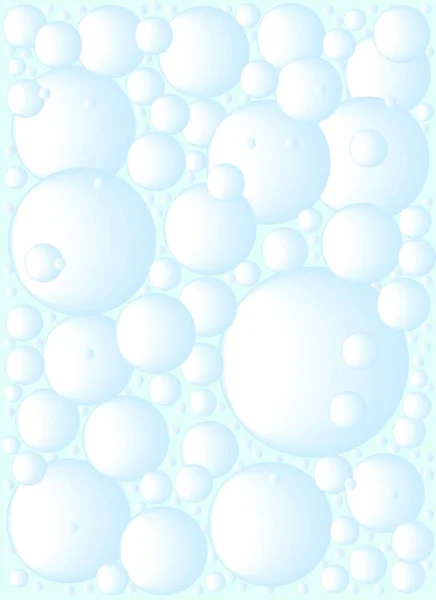 Ilustración Del Vector Burbujas Aire — Vector de stock