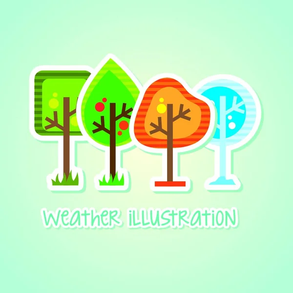 Arbor Day Graphic Vector Illustration — Stock Vector
