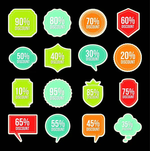 stock vector labels set vector illustration