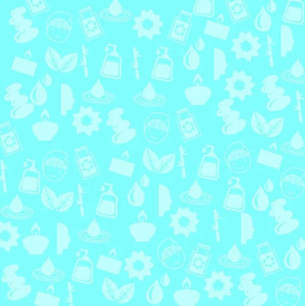 Spa Icons Vector Illustration — Stock Vector