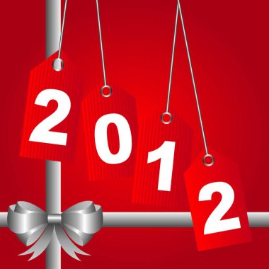 2012 arkaplan vektörü illüstrasyonu