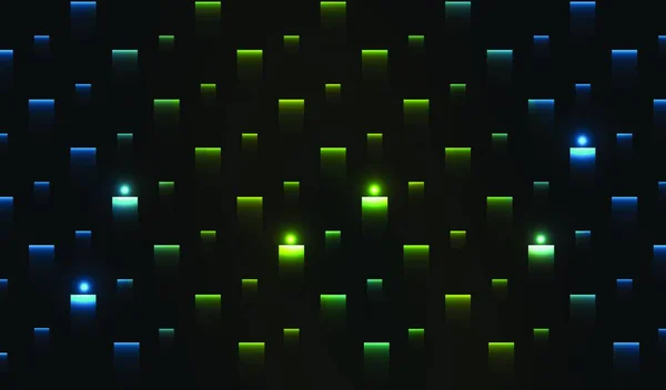 長方形のライト グラフィックベクトルのイラスト — ストックベクタ