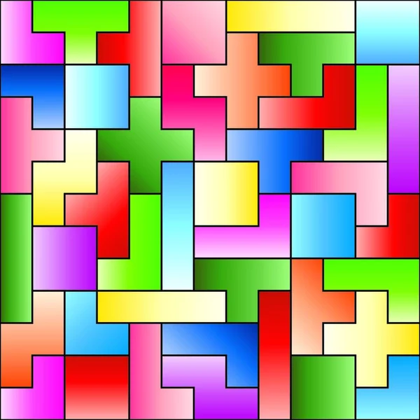 Icône Puzzles Illustration Simple Web — Image vectorielle