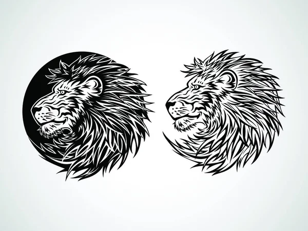 Эмблема Льва Векторная Иллюстрация — стоковый вектор