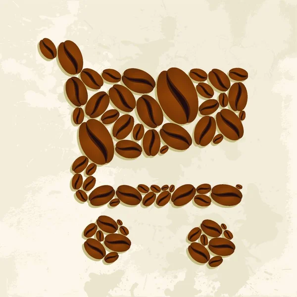 Coffee Shop Concept Vector Illustration Simple Design — Stock Vector
