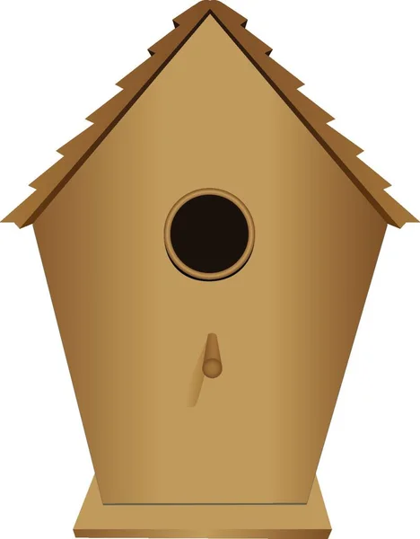 Illustrazione Della Birdhouse — Vettoriale Stock