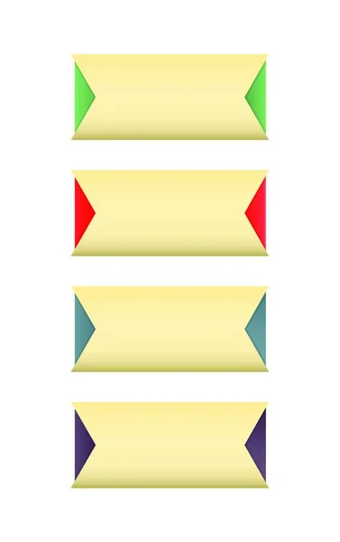 Απεικόνιση Των Πλήκτρων Βέλους Χρώματος — Διανυσματικό Αρχείο