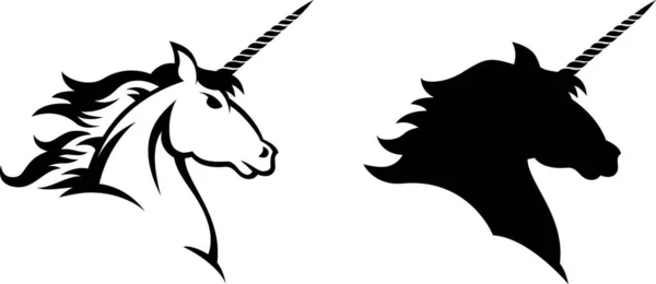 Ilustrasi Unicorn - Stok Vektor