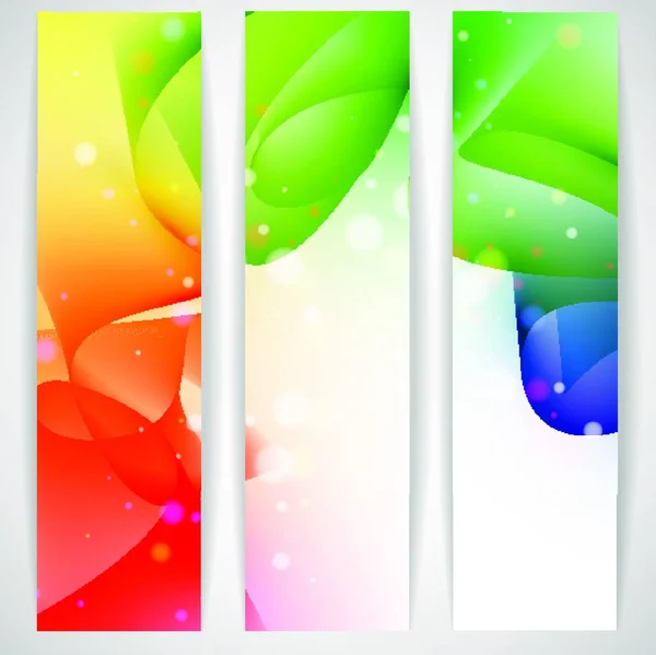 Bannière Colorée Pour Espace Copie Papier Peint Page Web — Image vectorielle