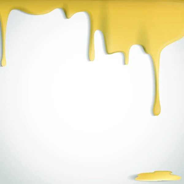 黄色いチーズのイラスト背景 — ストックベクタ
