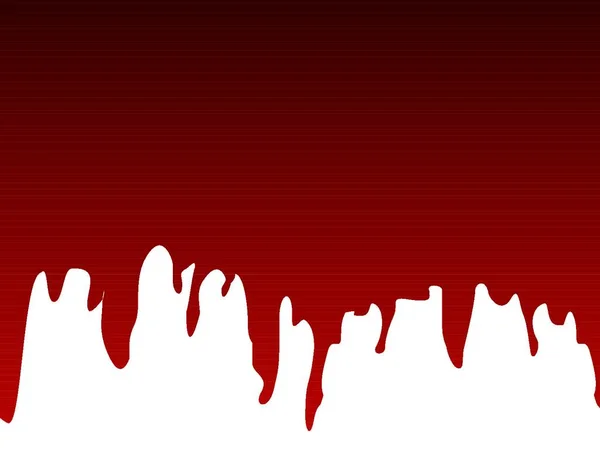 Ilustração Vazamento Tinta Vermelha — Vetor de Stock