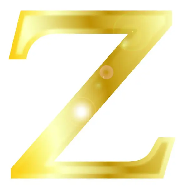 Zeta Графічна Векторна Ілюстрація — стоковий вектор