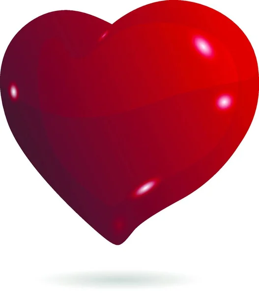 Συμβολική Απεικόνιση Φορέα Καρδιά — Διανυσματικό Αρχείο