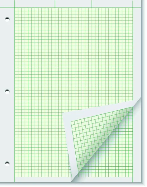 Бумага Инженерных Расчетов Графическая Векторная Иллюстрация — стоковый вектор