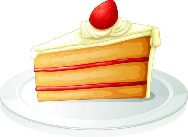 Pasta, grafik vektör illüstrasyonu