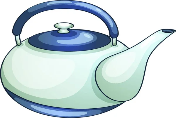 Illustration Teapot — Stockový vektor