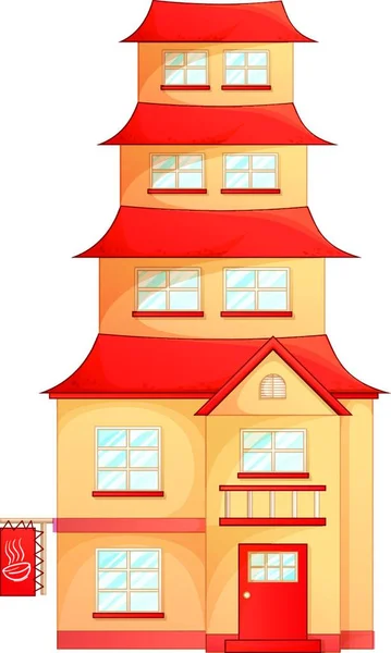 House Graphic Vector Illustration — Stock Vector