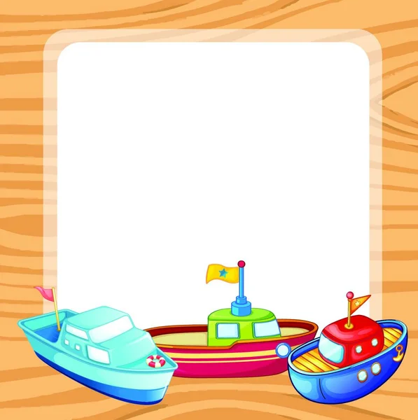Ships Graphic Vector Illustration — 스톡 벡터