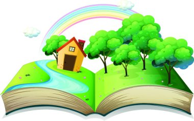 Ormandaki bir evin hikayesi olan bir kitap.