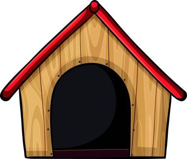 kuş evi, vektör illüstrasyonu basit tasarım