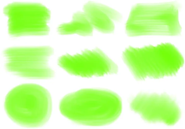 Green Textures Patterns Vector Illustration Simple Design — Stock Vector