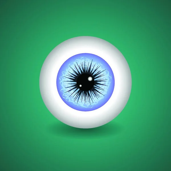 Иллюстрация Голубого Глаза — стоковый вектор