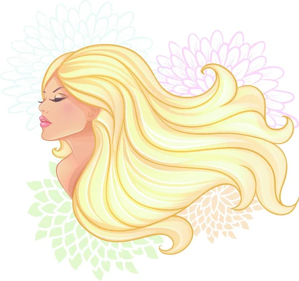 Illustration Belle Femme — Image vectorielle