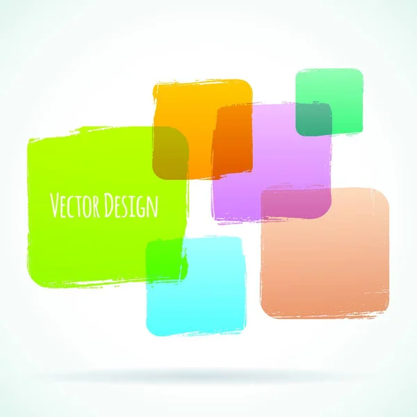 Farbgestaltung Vektorillustration Einfaches Design — Stockvektor