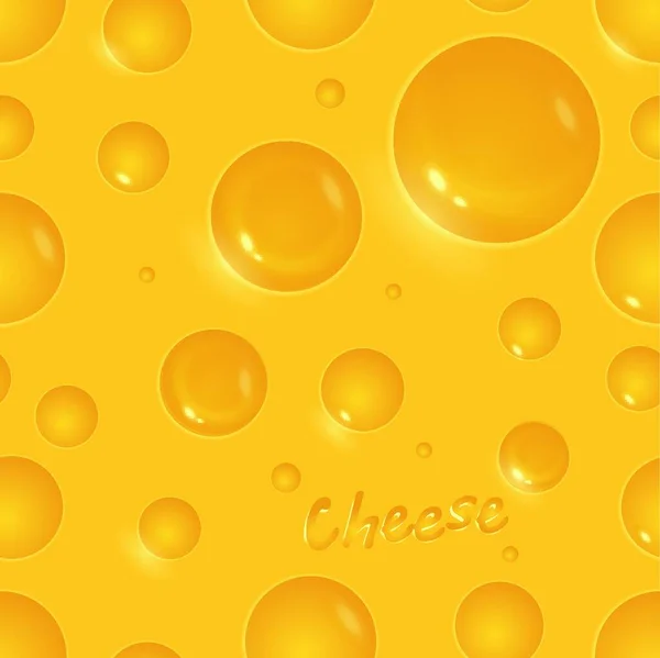 Kusursuz Peynir Arkaplanının Çizimi — Stok Vektör