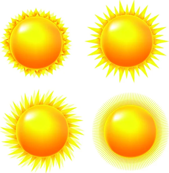 Obrázek Vektoru Jasného Západu Slunce — Stockový vektor