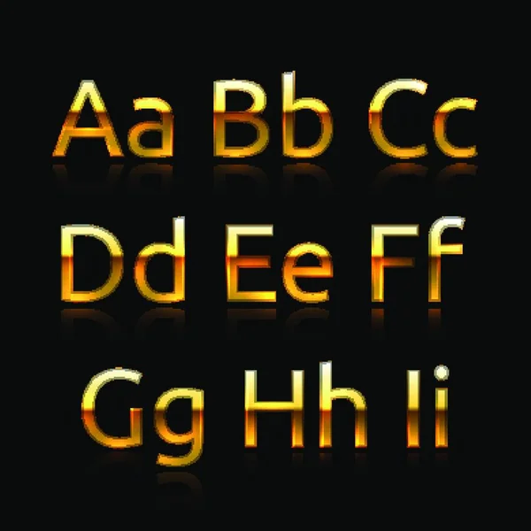 Vektor Illustration Zum Alphabet — Stockvektor