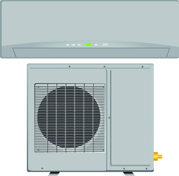Illustration Air Conditioner — Stock Vector