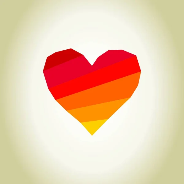 Σκράπυ Εικονίδιο Της Καρδιάς Διανυσματική Απεικόνιση — Διανυσματικό Αρχείο