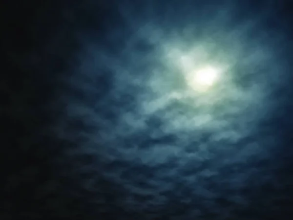 Απεικόνιση Της Νύχτας Φεγγάρι — Διανυσματικό Αρχείο