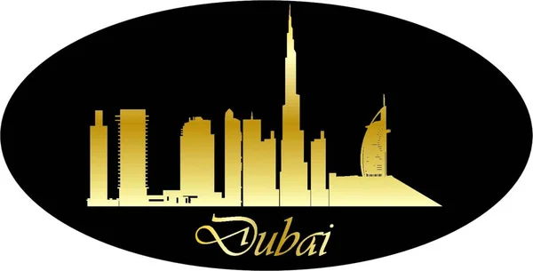 Εικονογράφηση Διανύσματος Dubai — Διανυσματικό Αρχείο